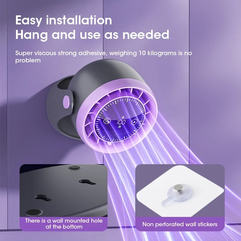 Touchscreen Mini Desk Fan